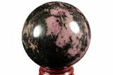 Rhodonite Sphere - Madagascar #180710-1